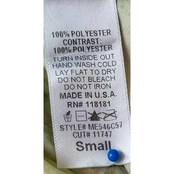 B.L.E.U. Tunic Multicolored 3/4 Open Sleeve Sheer - Picture 8 of 8